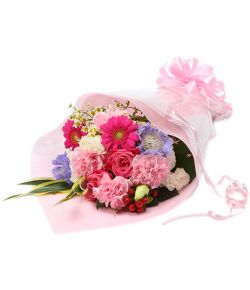 send french pink arrangement to japan